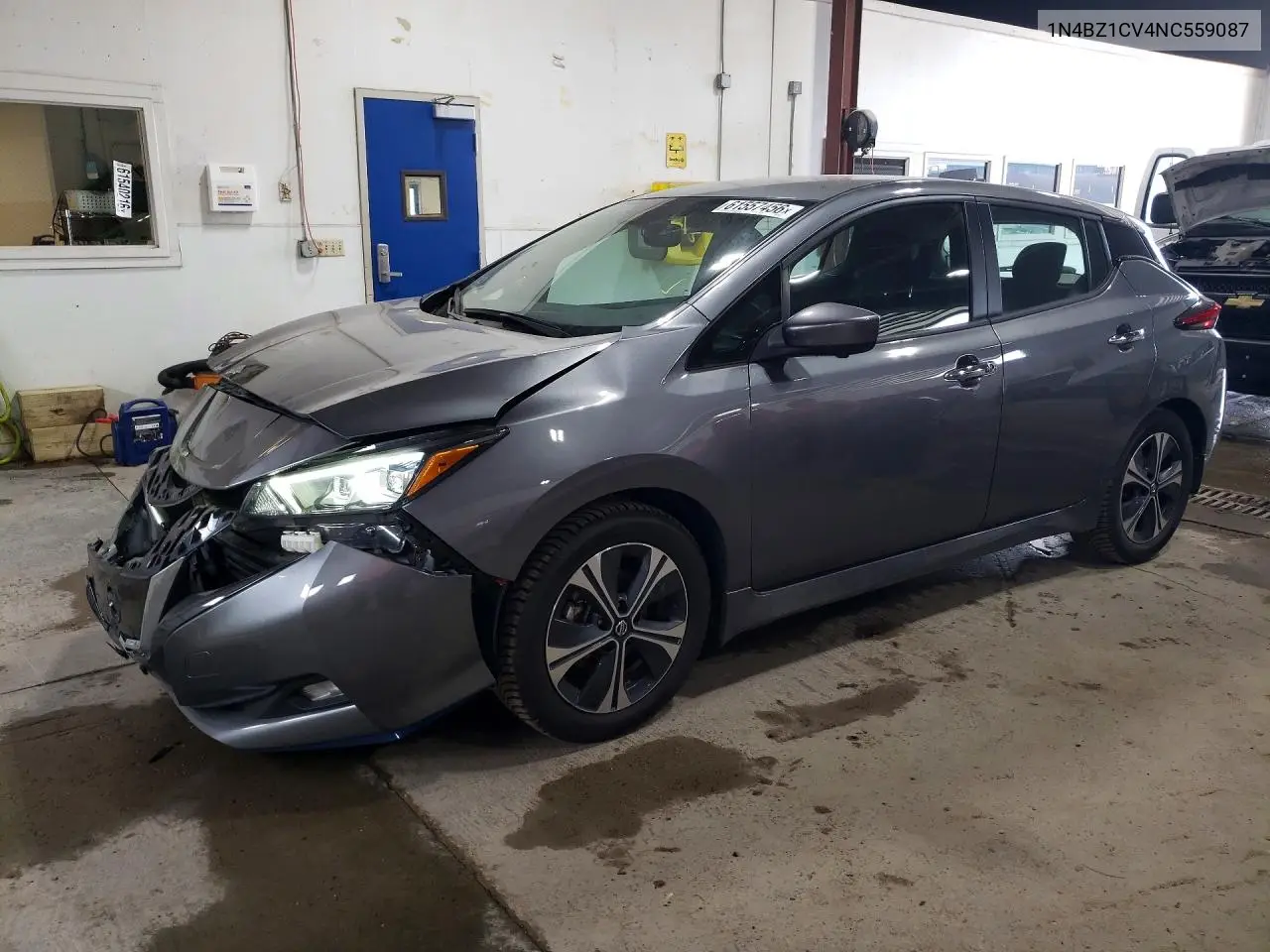 2022 Nissan Leaf Sv Plus VIN: 1N4BZ1CV4NC559087 Lot: 61557456