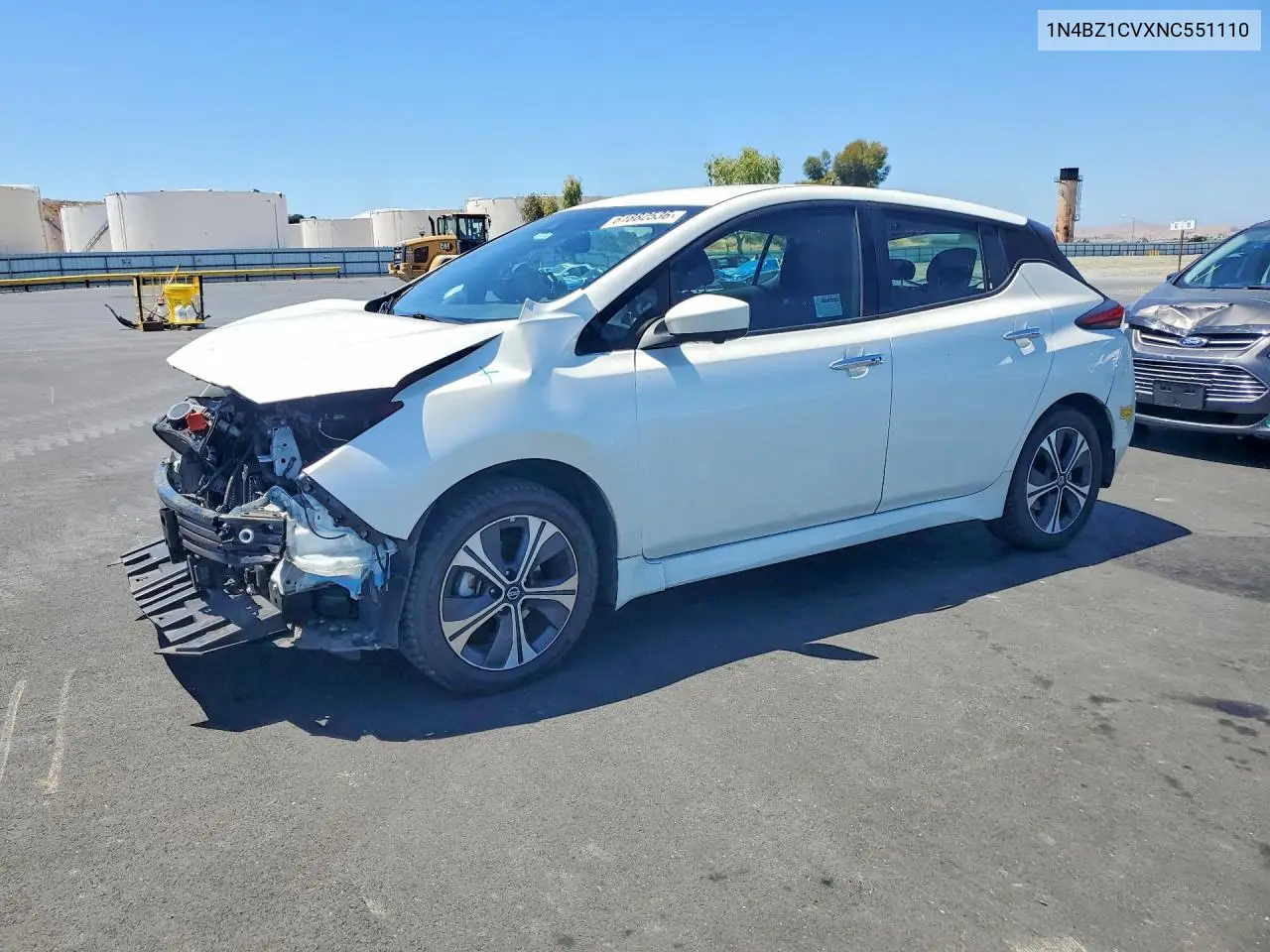2022 Nissan Leaf Sv Plus VIN: 1N4BZ1CVXNC551110 Lot: 61882536