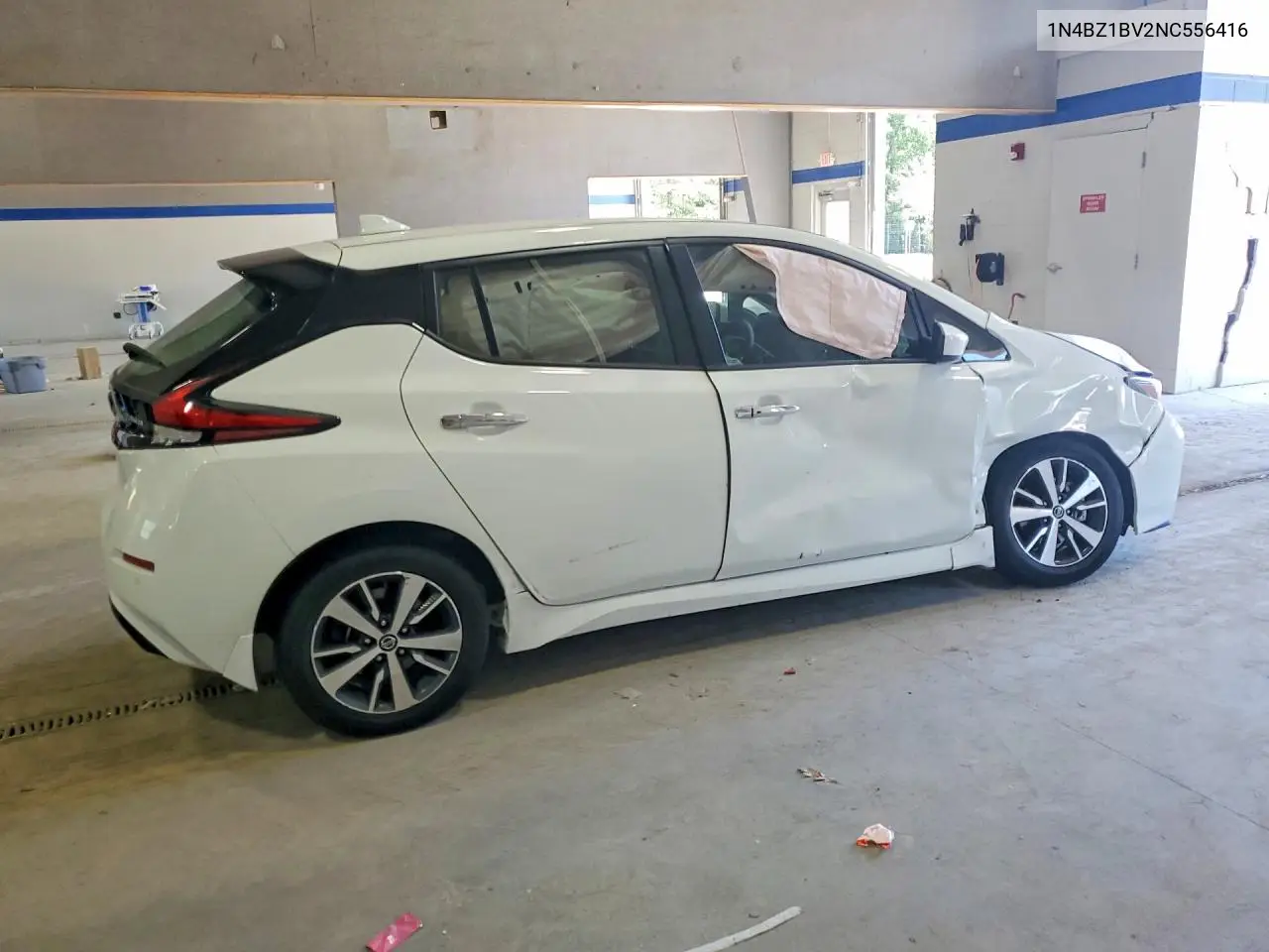 2022 Nissan Leaf S Plus VIN: 1N4BZ1BV2NC556416 Lot: 85995075