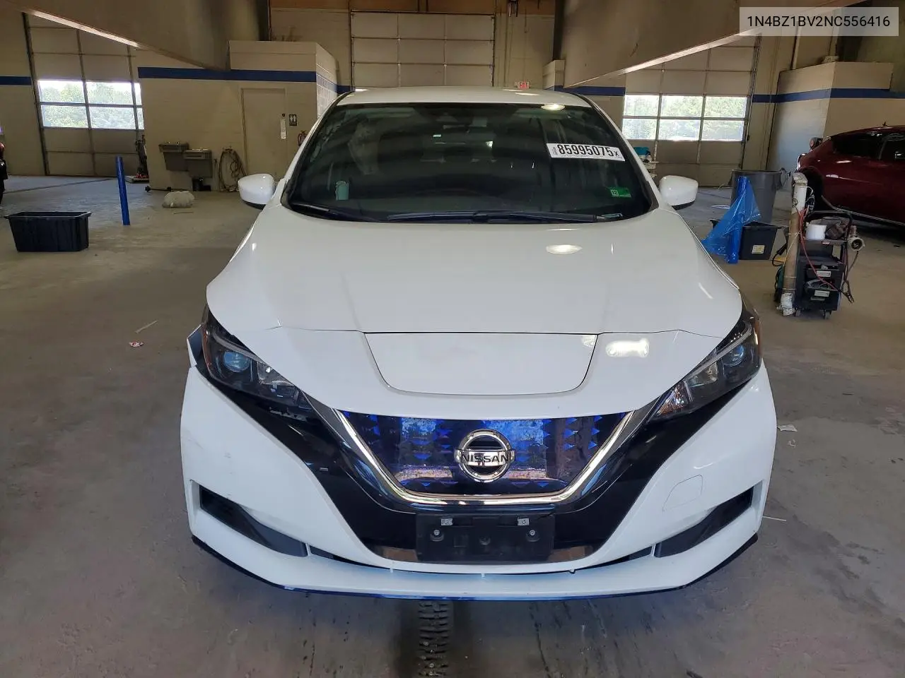 2022 Nissan Leaf S Plus VIN: 1N4BZ1BV2NC556416 Lot: 85995075