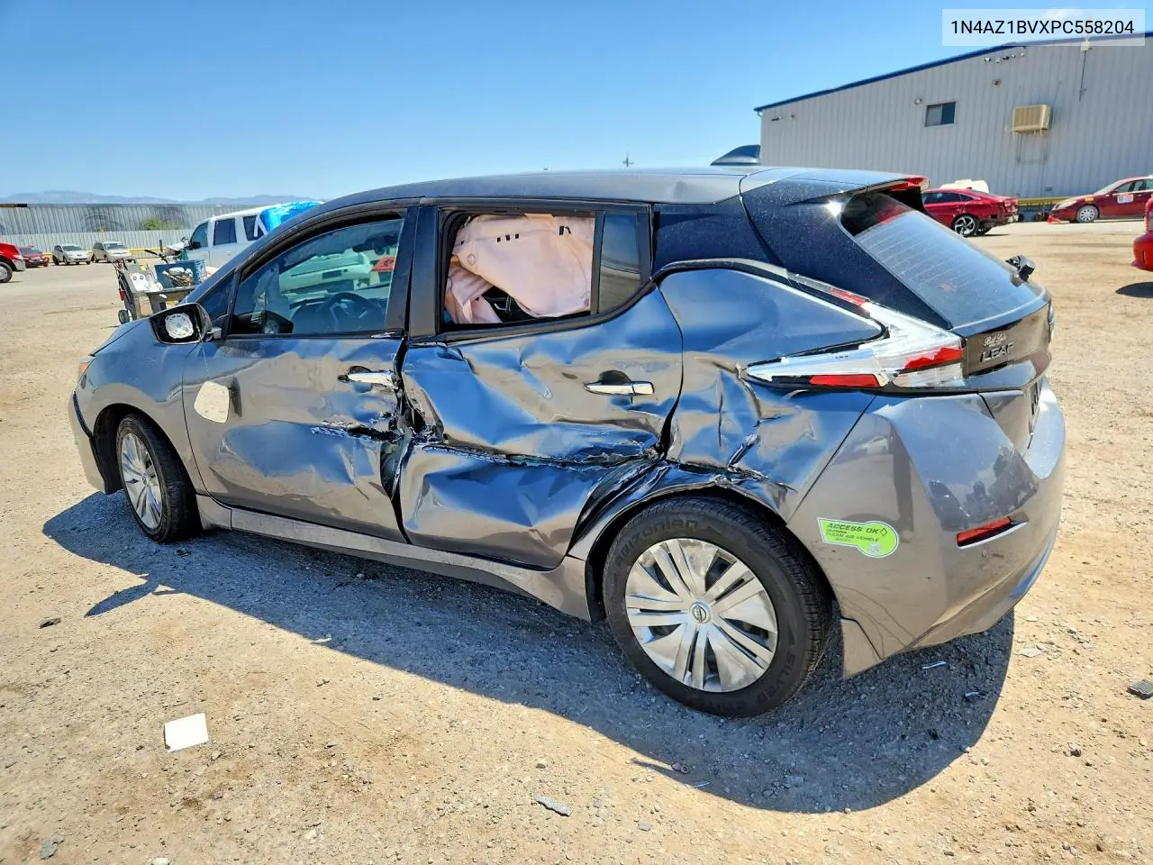 2023 Nissan Leaf S VIN: 1N4AZ1BVXPC558204 Lot: 56704666