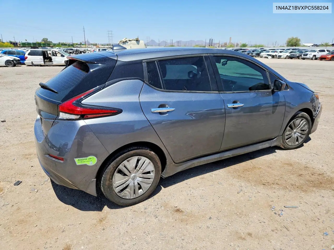 2023 Nissan Leaf S VIN: 1N4AZ1BVXPC558204 Lot: 56704666