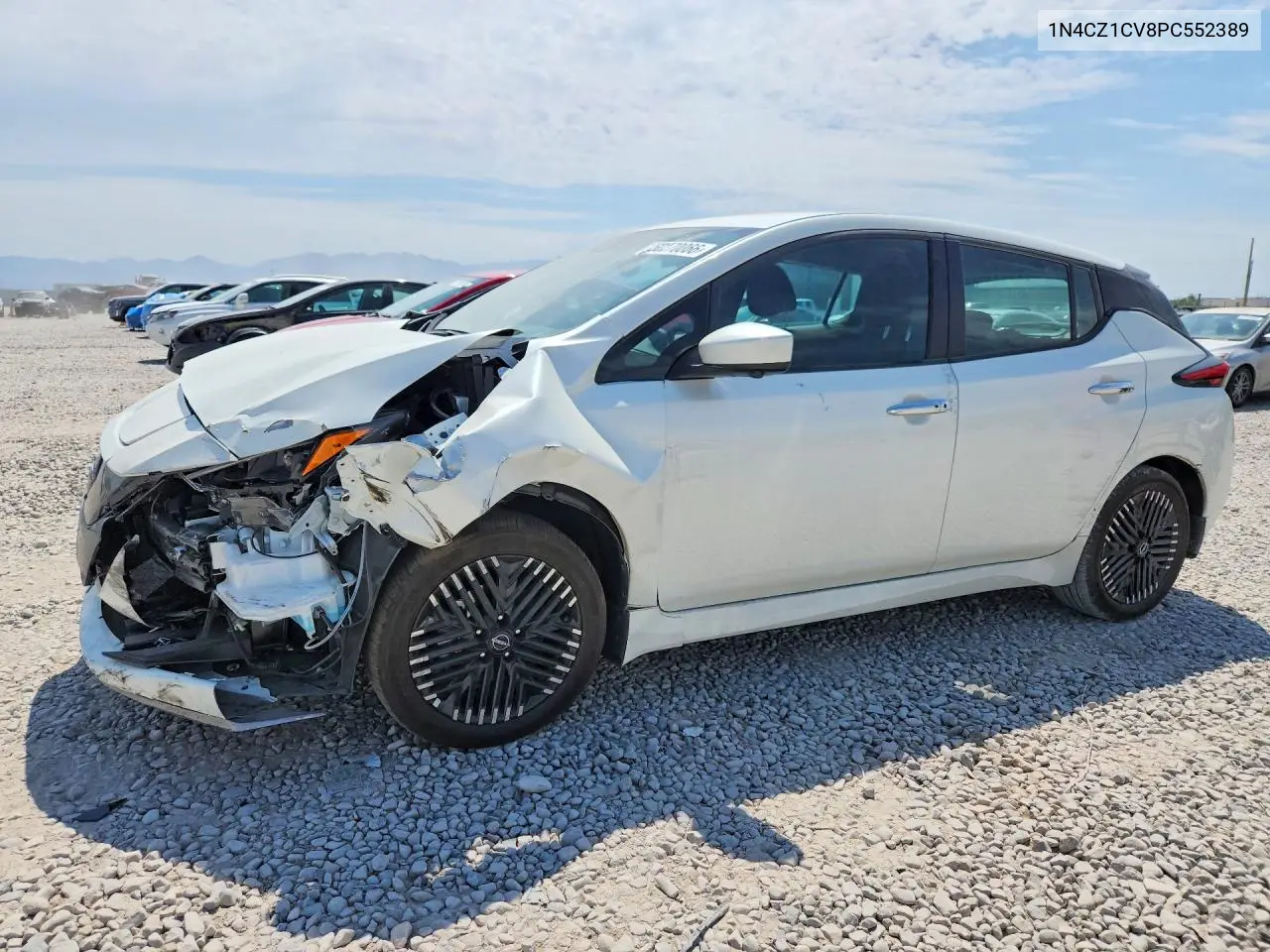 2023 Nissan Leaf Sv Plus VIN: 1N4CZ1CV8PC552389 Lot: 60270066