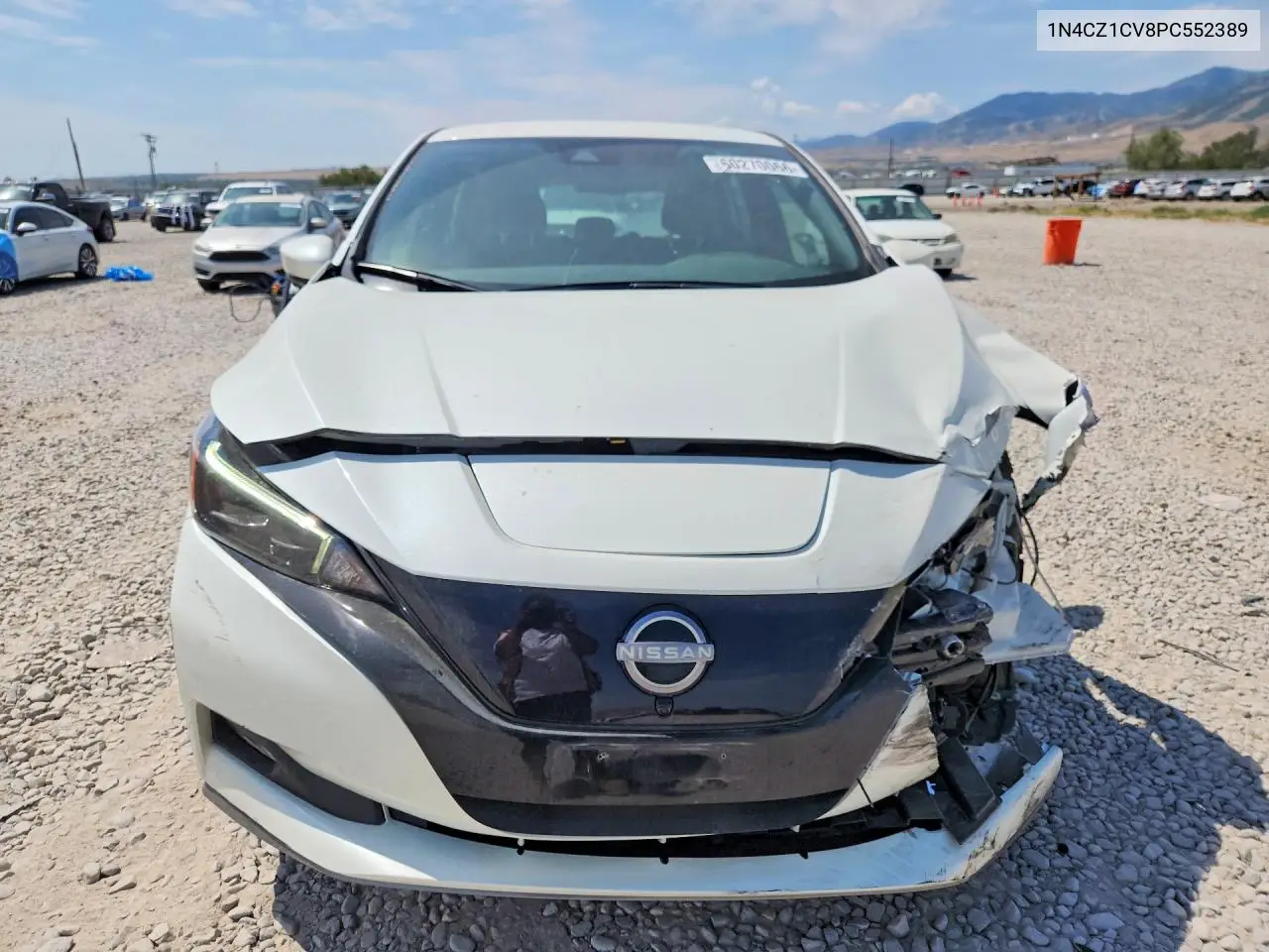2023 Nissan Leaf Sv Plus VIN: 1N4CZ1CV8PC552389 Lot: 60270066