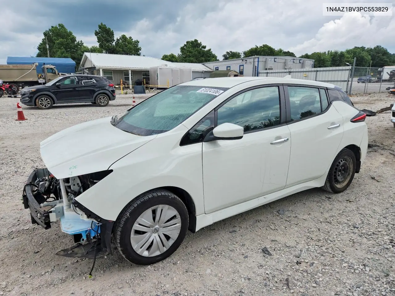 2023 Nissan Leaf S VIN: 1N4AZ1BV3PC553829 Lot: 61024106