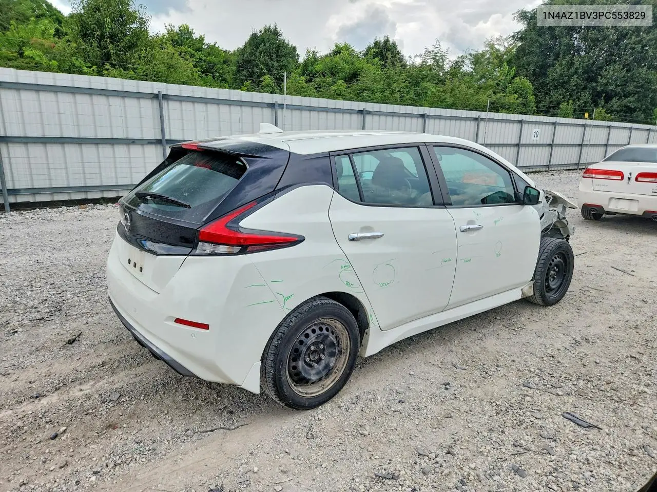 2023 Nissan Leaf S VIN: 1N4AZ1BV3PC553829 Lot: 61024106