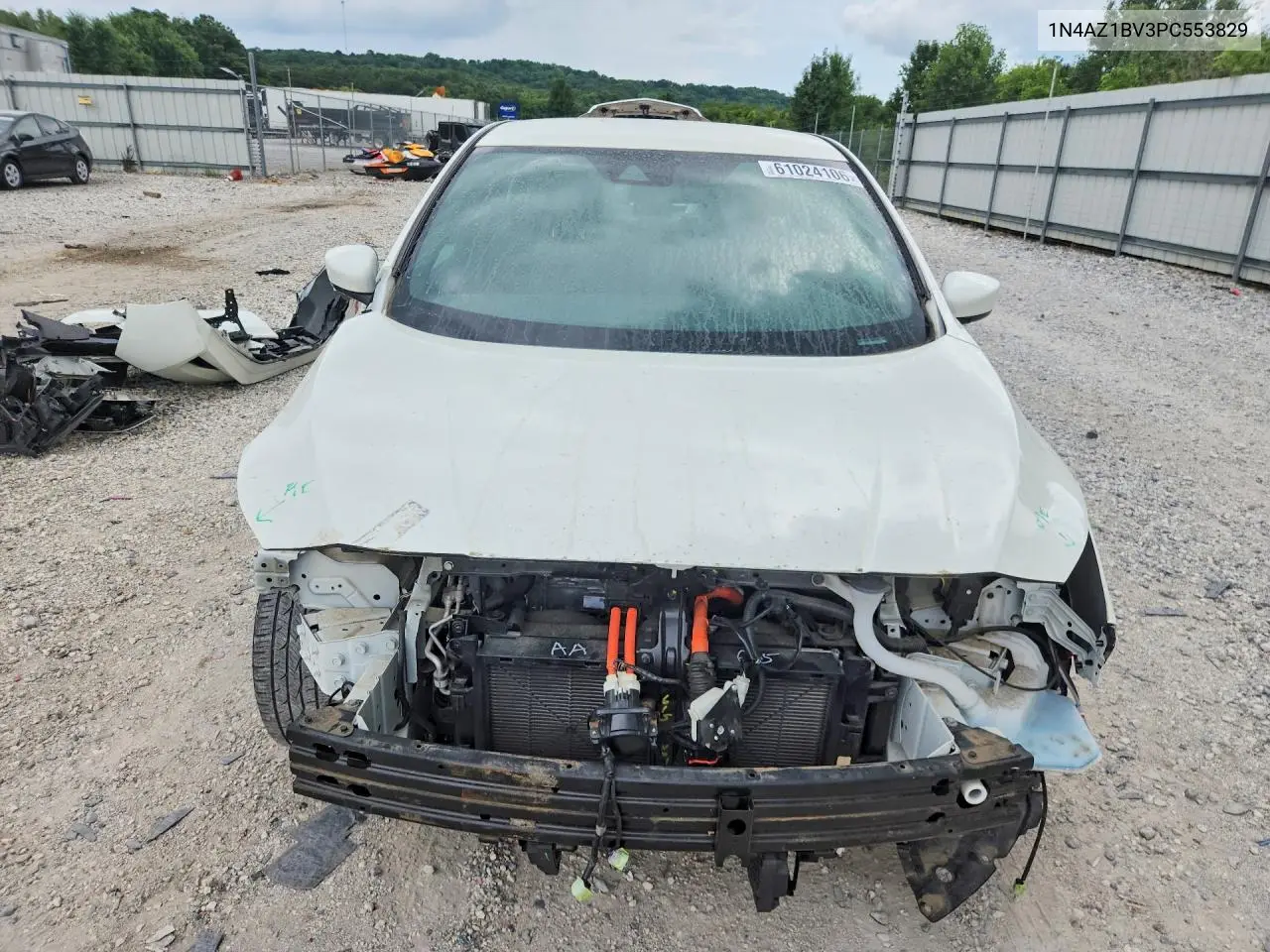 2023 Nissan Leaf S VIN: 1N4AZ1BV3PC553829 Lot: 61024106