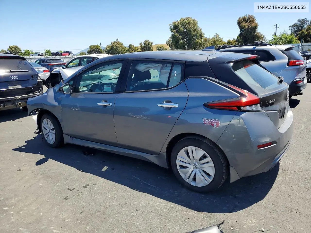 2025 Nissan Leaf S VIN: 1N4AZ1BV2SC550655 Lot: 53433596