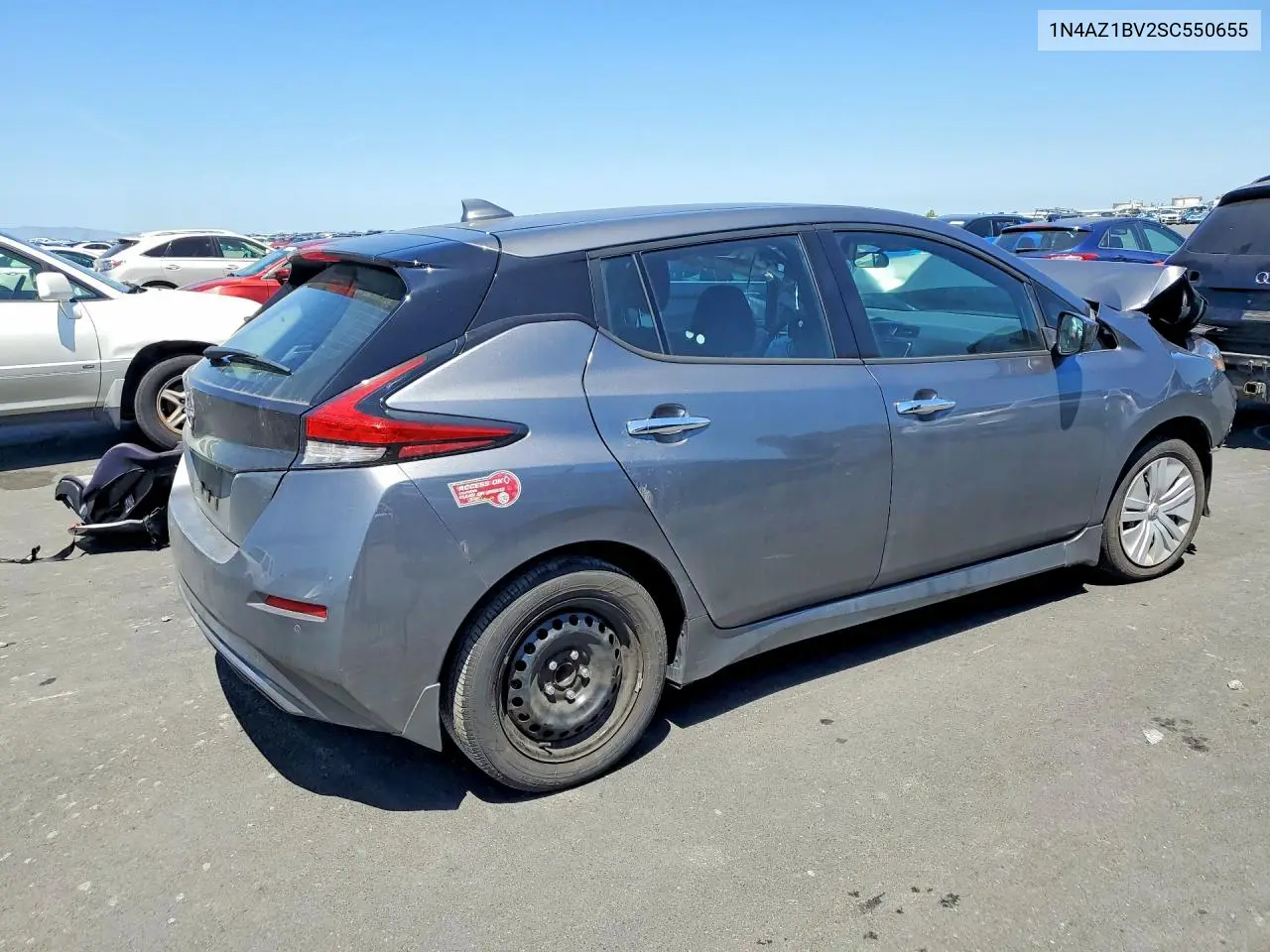 2025 Nissan Leaf S VIN: 1N4AZ1BV2SC550655 Lot: 53433596