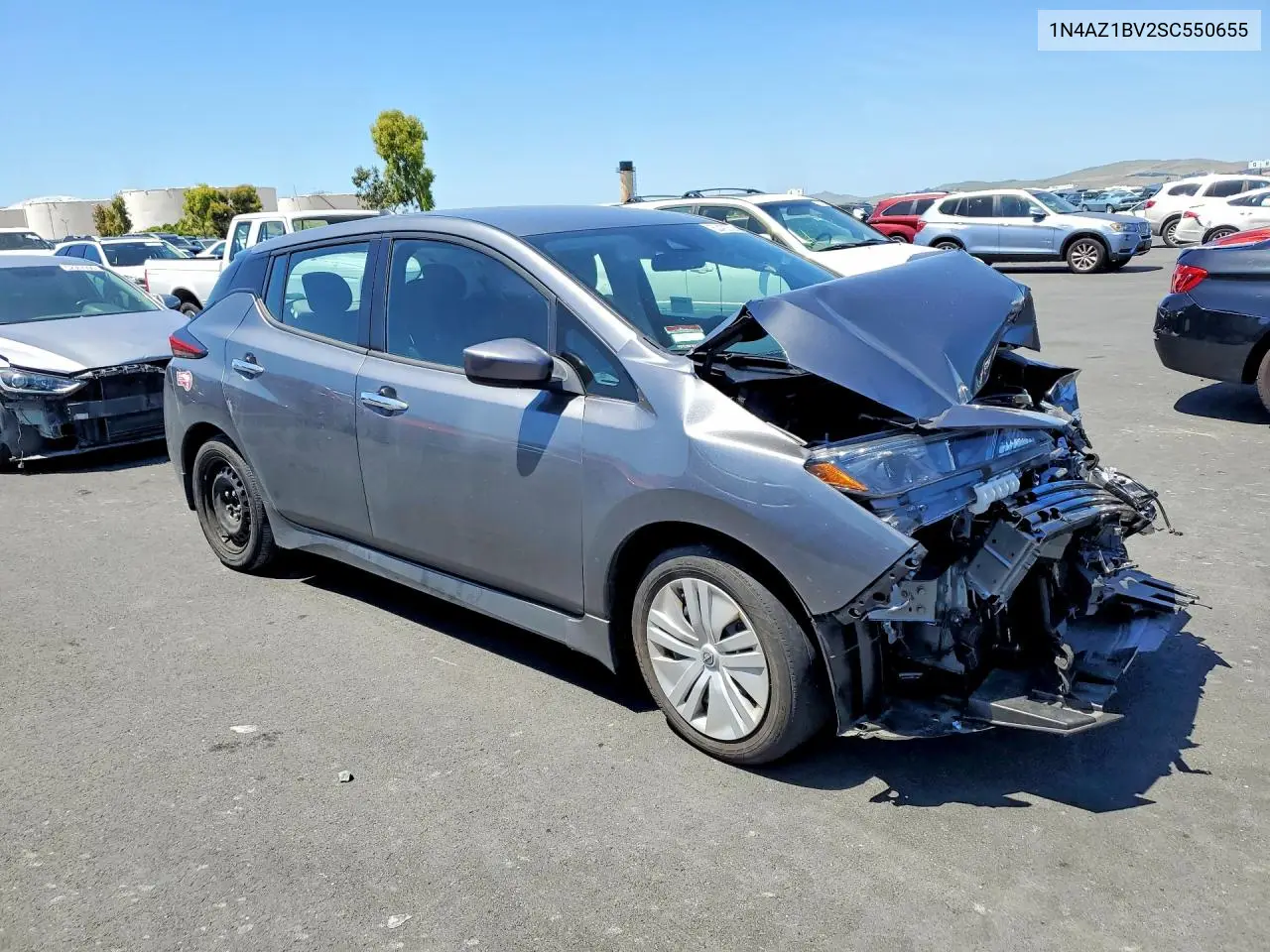 2025 Nissan Leaf S VIN: 1N4AZ1BV2SC550655 Lot: 53433596