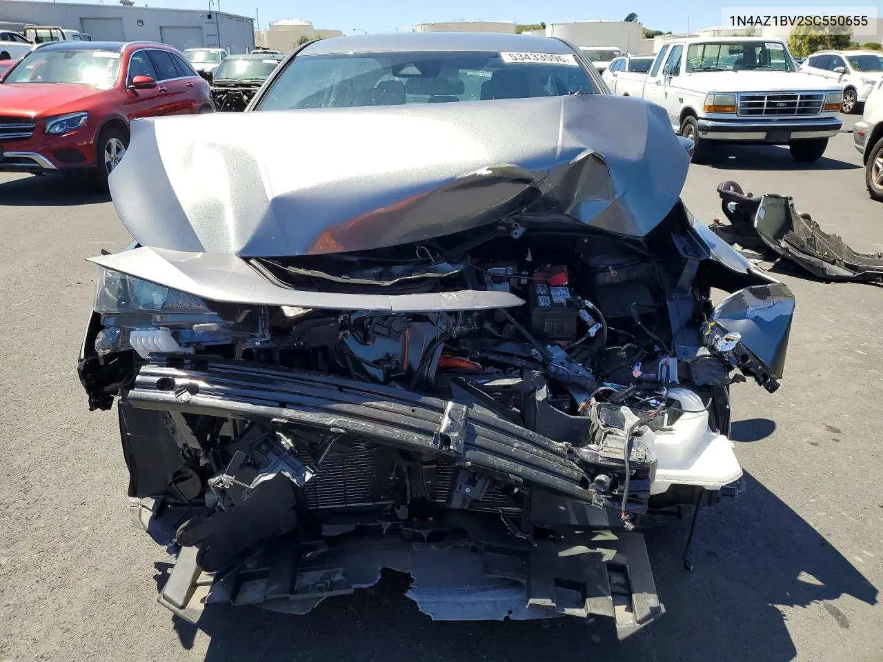 2025 Nissan Leaf S VIN: 1N4AZ1BV2SC550655 Lot: 53433596