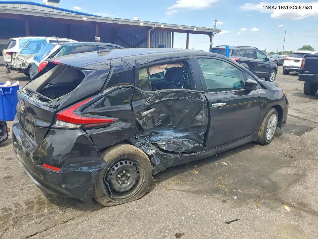 2025 Nissan Leaf S VIN: 1N4AZ1BV0SC567681 Lot: 53580146