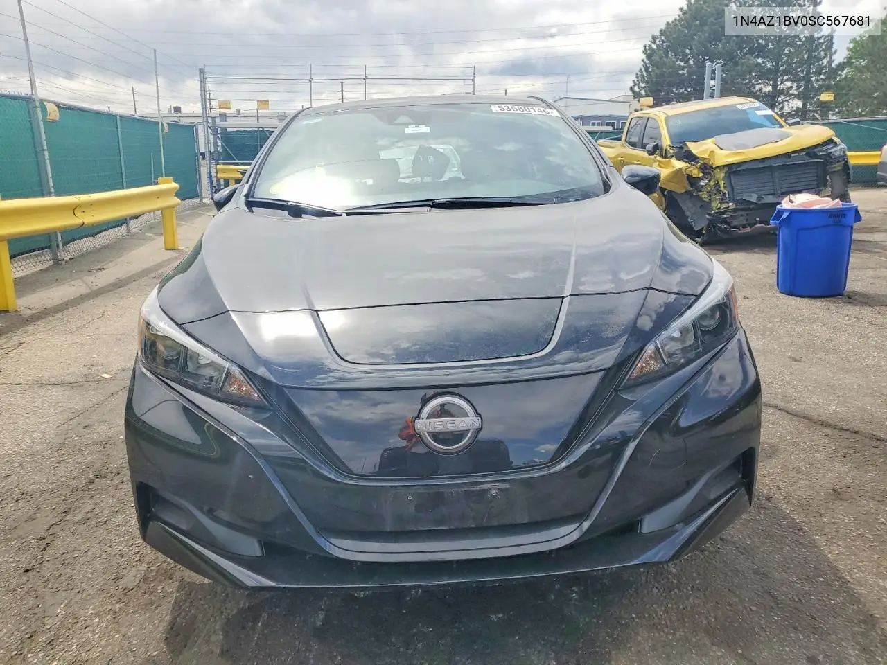 2025 Nissan Leaf S VIN: 1N4AZ1BV0SC567681 Lot: 53580146