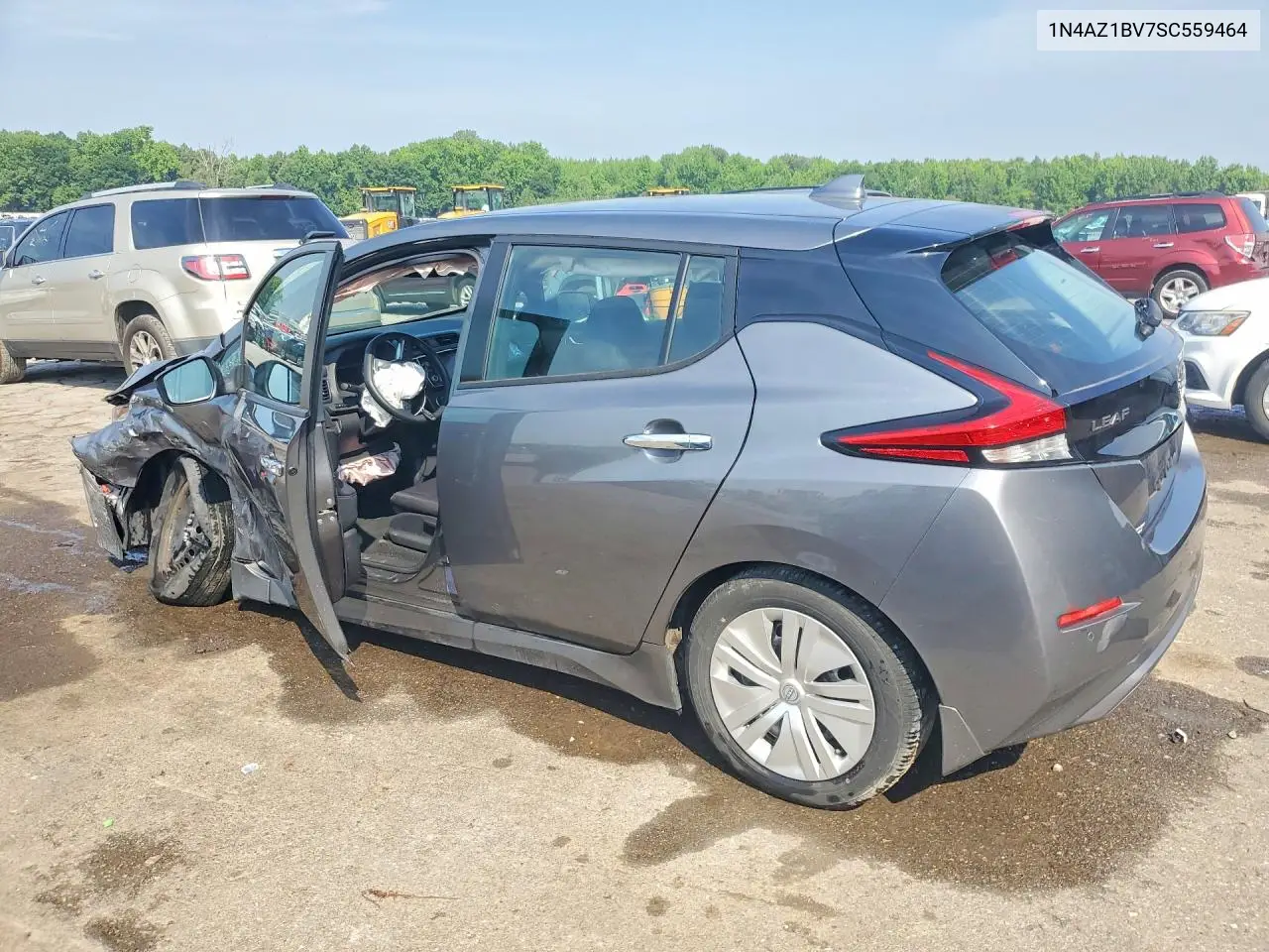 2025 Nissan Leaf S VIN: 1N4AZ1BV7SC559464 Lot: 55376756