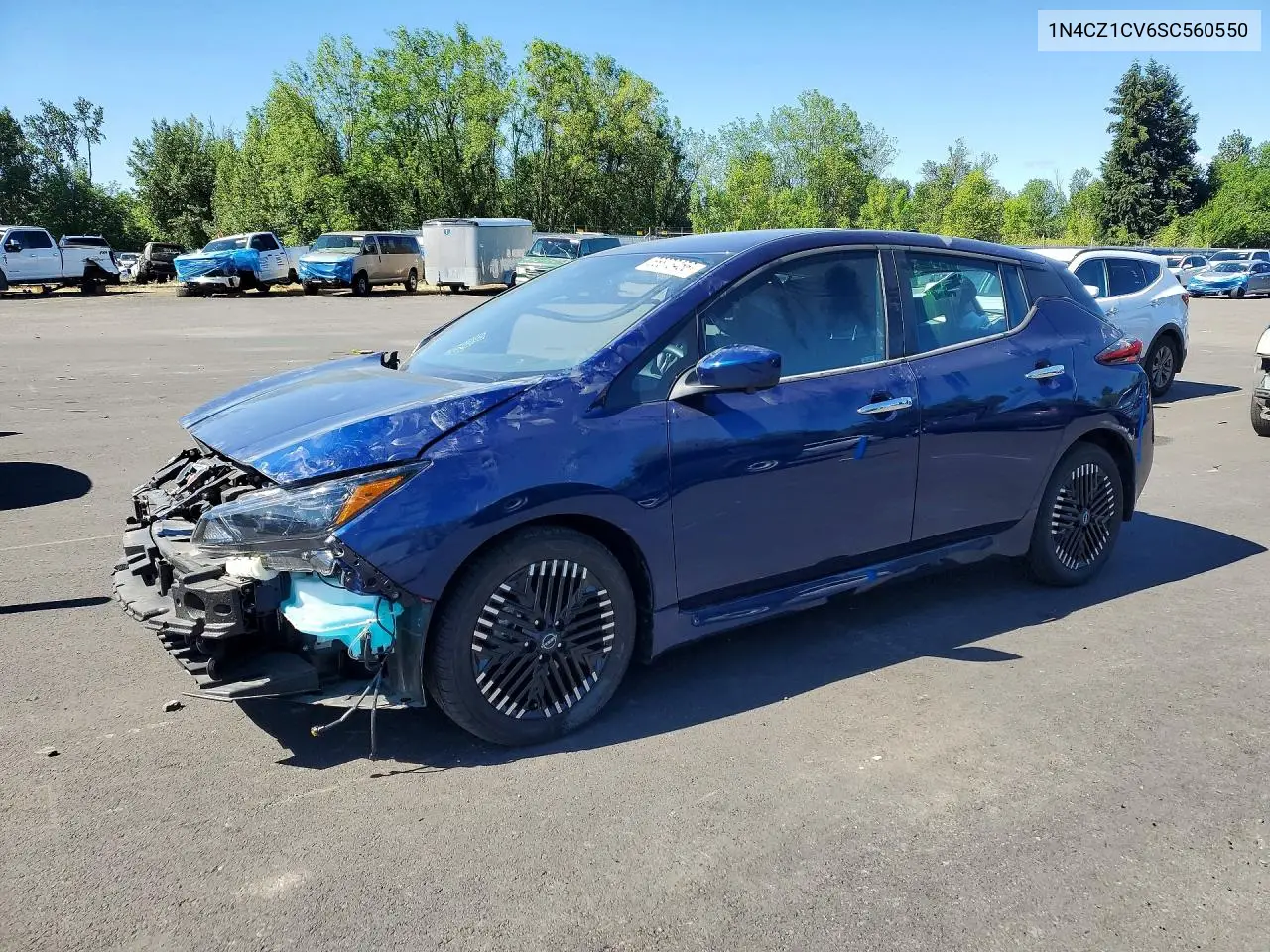 2025 Nissan Leaf Sv Plus VIN: 1N4CZ1CV6SC560550 Lot: 56873456