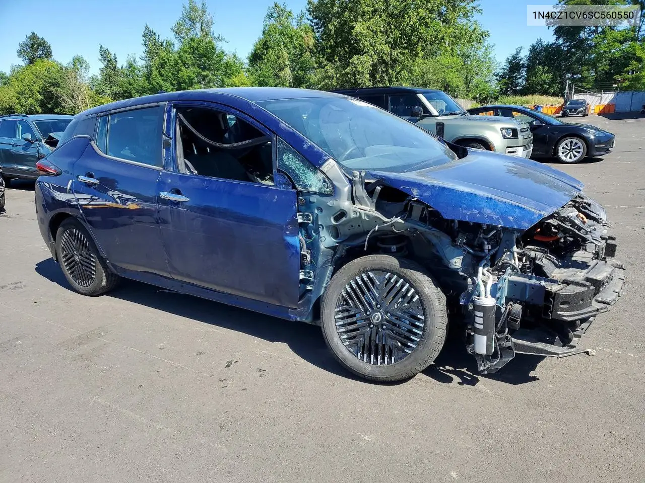 2025 Nissan Leaf Sv Plus VIN: 1N4CZ1CV6SC560550 Lot: 56873456