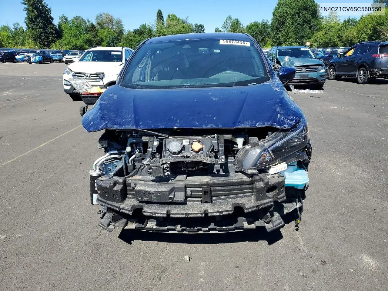 2025 Nissan Leaf Sv Plus VIN: 1N4CZ1CV6SC560550 Lot: 56873456