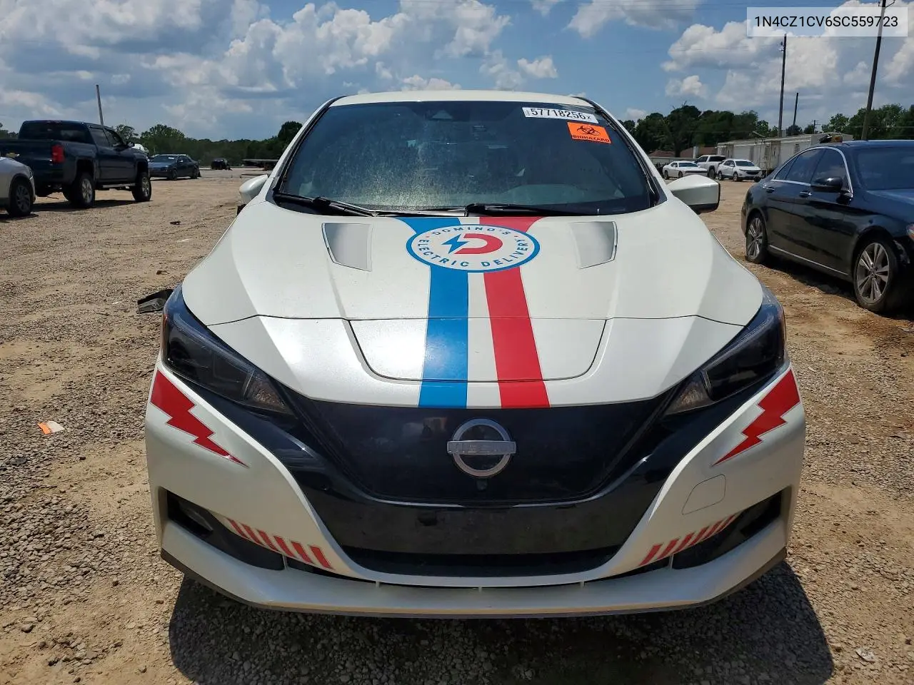 2025 Nissan Leaf Sv VIN: 1N4CZ1CV6SC559723 Lot: 57718256