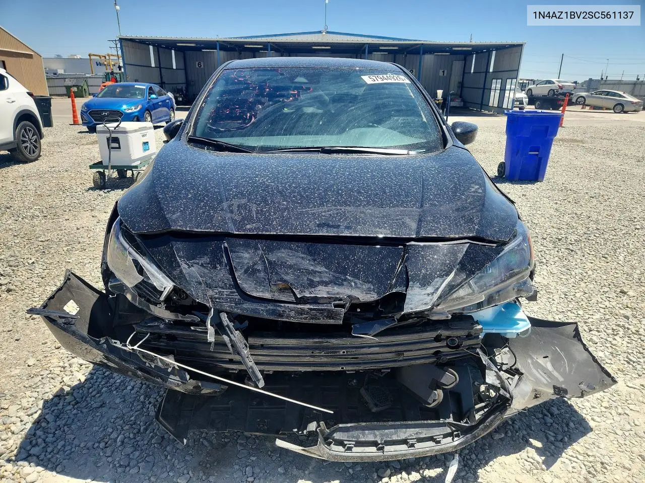 2025 Nissan Leaf S VIN: 1N4AZ1BV2SC561137 Lot: 57944926