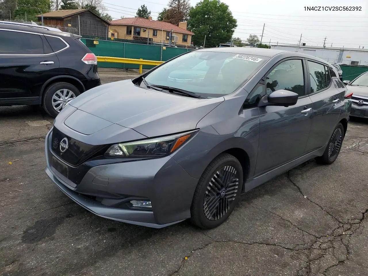 2025 Nissan Leaf Sv Plus VIN: 1N4CZ1CV2SC562392 Lot: 58226746
