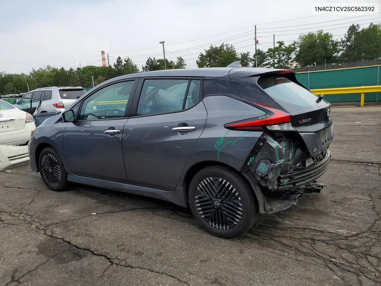 2025 Nissan Leaf Sv Plus VIN: 1N4CZ1CV2SC562392 Lot: 58226746