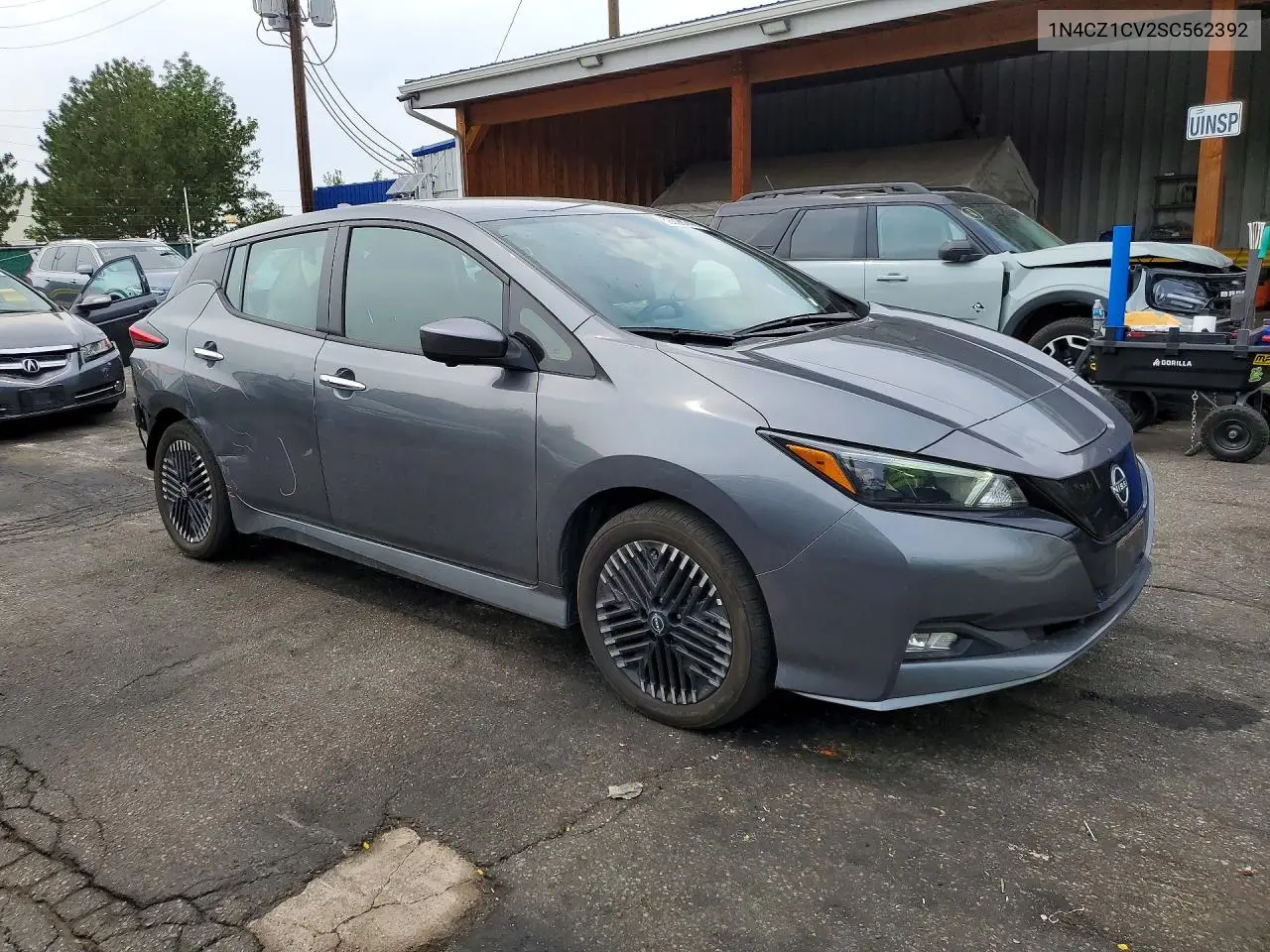 2025 Nissan Leaf Sv Plus VIN: 1N4CZ1CV2SC562392 Lot: 58226746