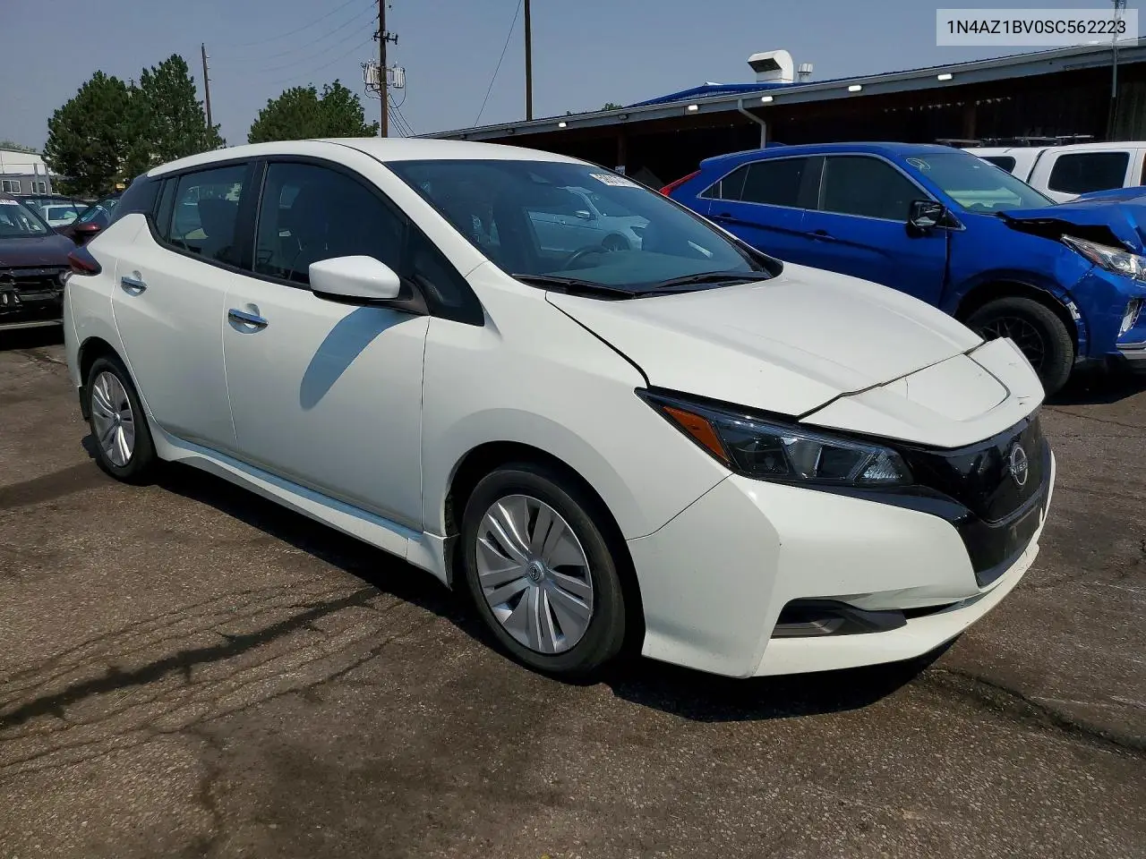 2025 Nissan Leaf S VIN: 1N4AZ1BV0SC562223 Lot: 59010716