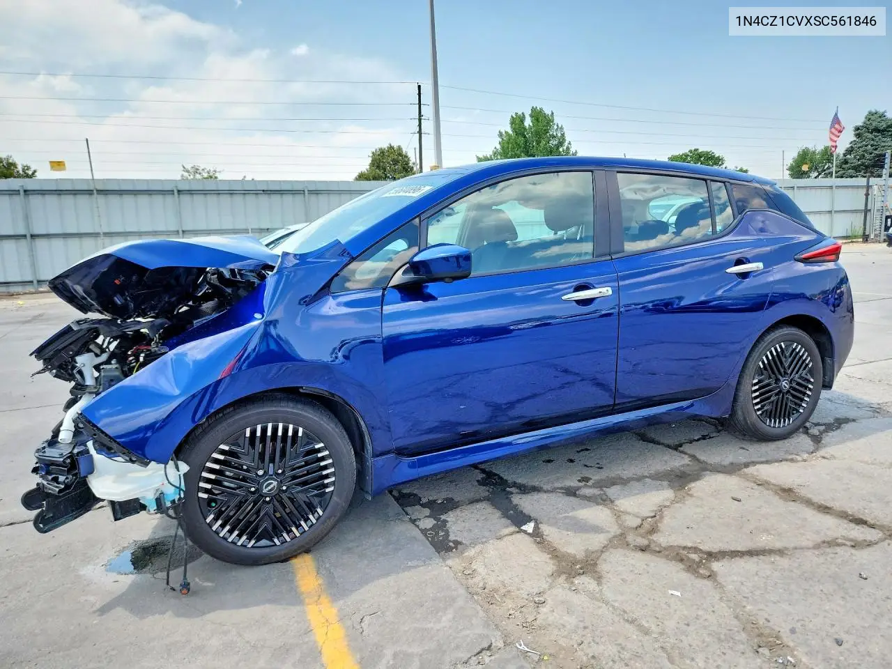 2025 Nissan Leaf Sv Plus VIN: 1N4CZ1CVXSC561846 Lot: 59604896