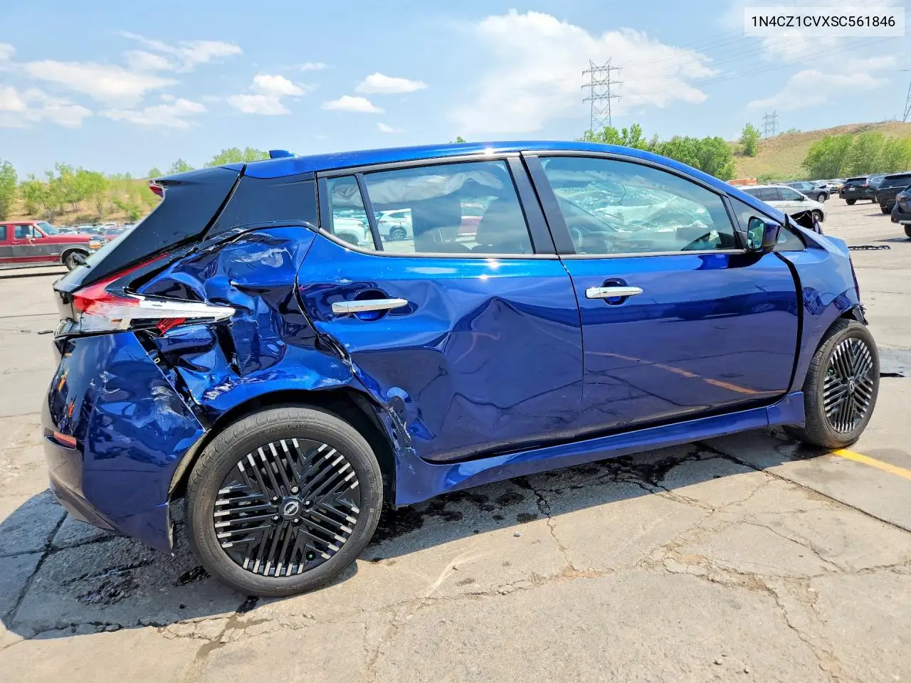 2025 Nissan Leaf Sv Plus VIN: 1N4CZ1CVXSC561846 Lot: 59604896