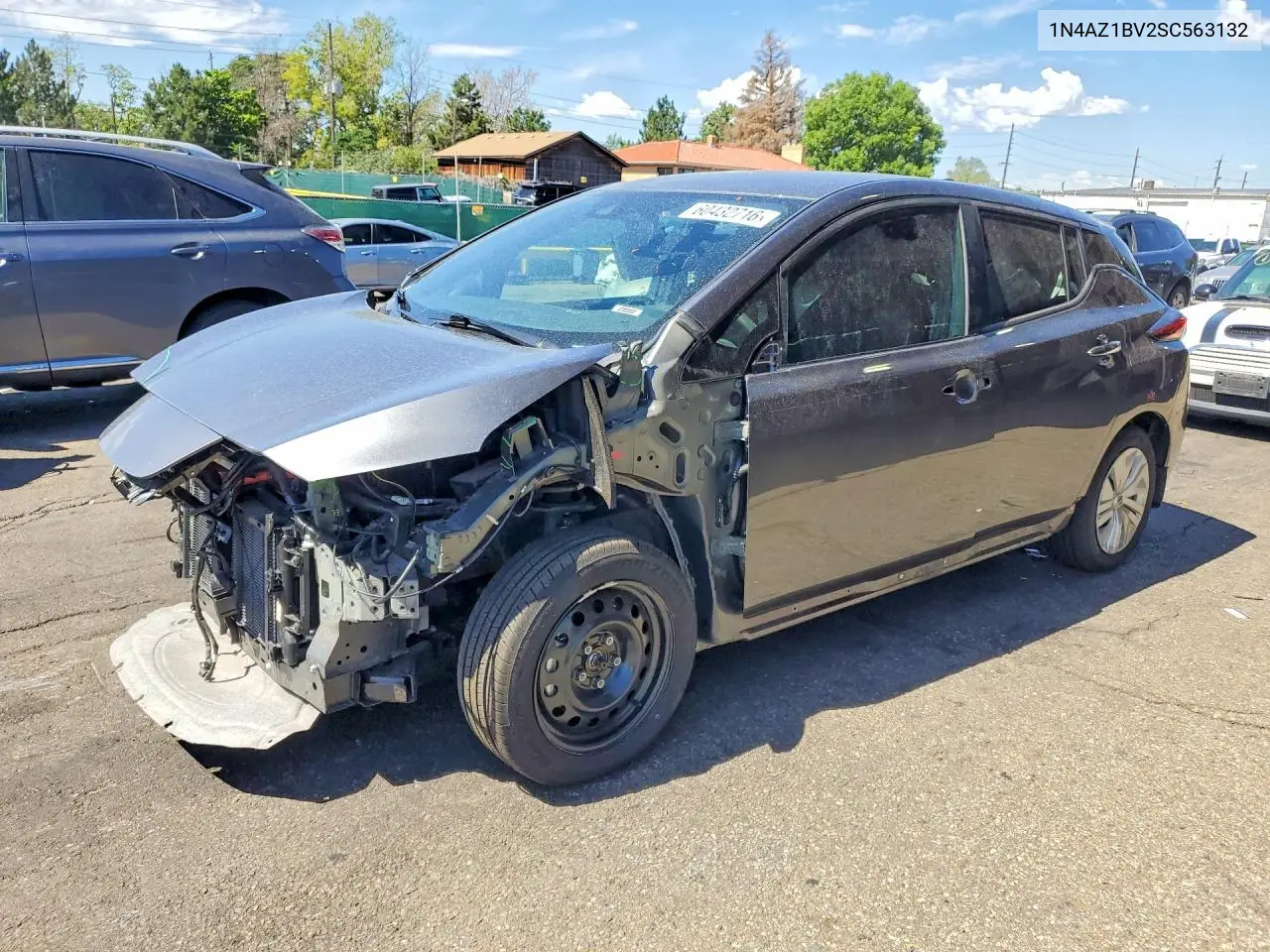 2025 Nissan Leaf S VIN: 1N4AZ1BV2SC563132 Lot: 60432716