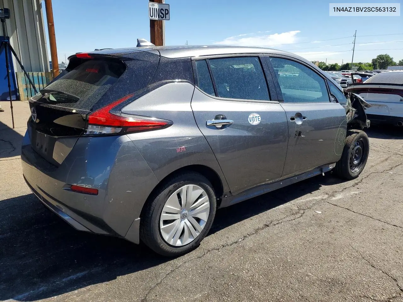 2025 Nissan Leaf S VIN: 1N4AZ1BV2SC563132 Lot: 60432716
