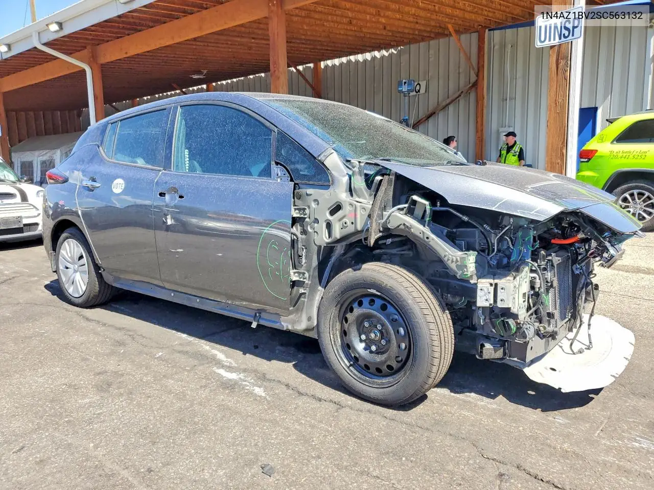 2025 Nissan Leaf S VIN: 1N4AZ1BV2SC563132 Lot: 60432716