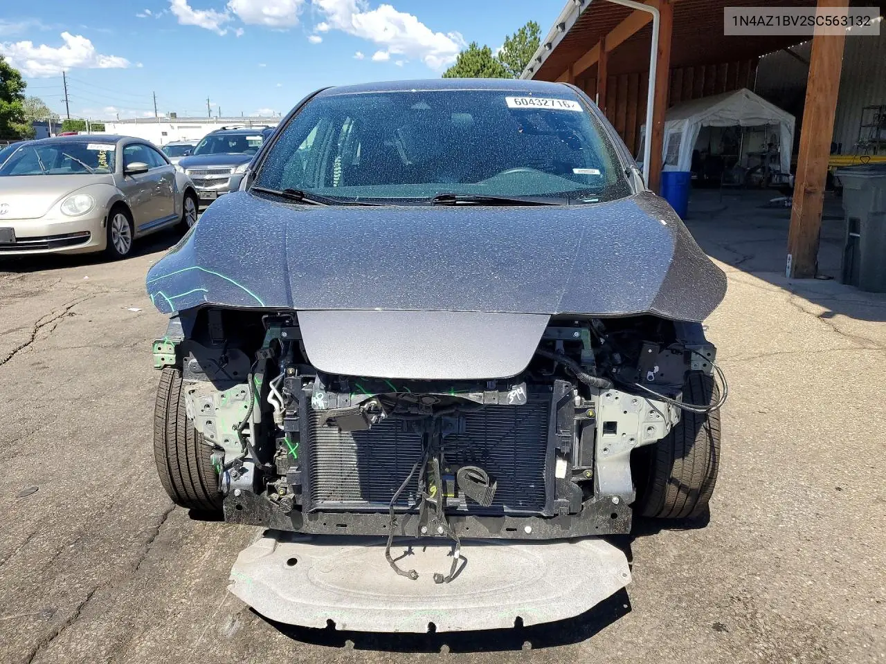 2025 Nissan Leaf S VIN: 1N4AZ1BV2SC563132 Lot: 60432716
