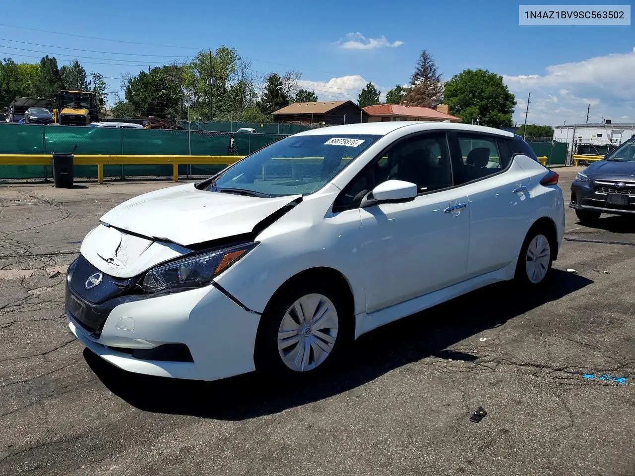2025 Nissan Leaf S VIN: 1N4AZ1BV9SC563502 Lot: 60679376