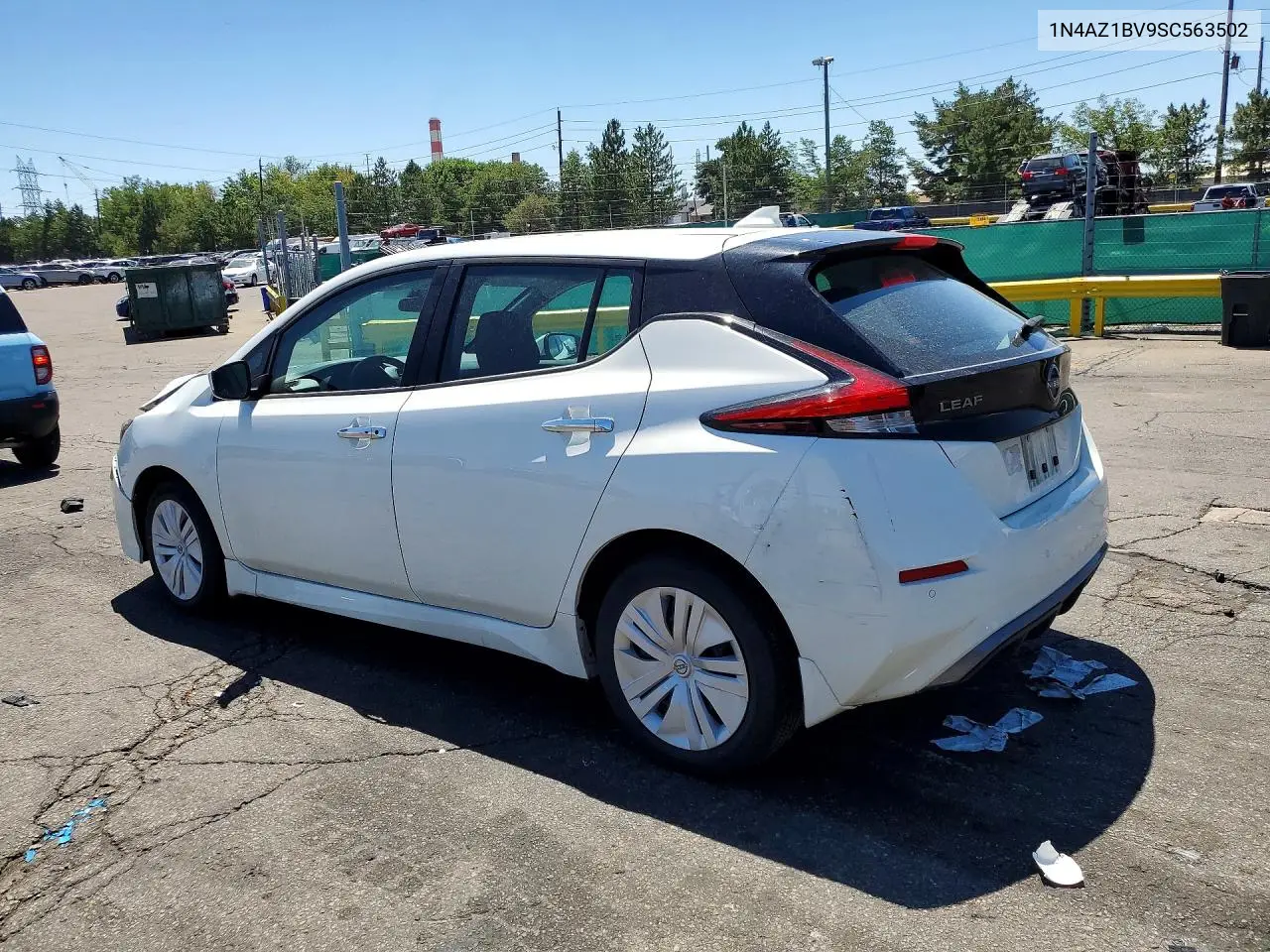 2025 Nissan Leaf S VIN: 1N4AZ1BV9SC563502 Lot: 60679376