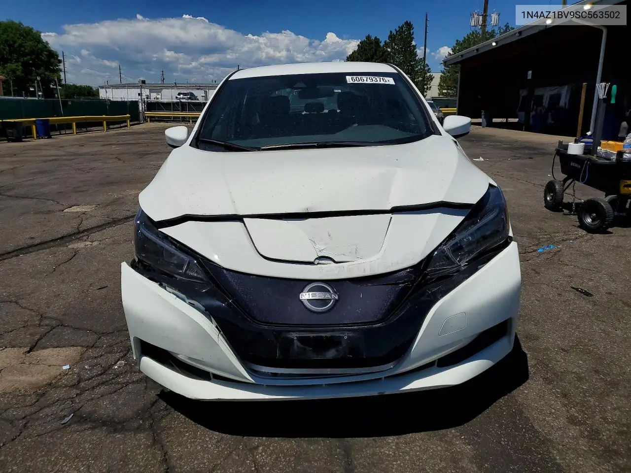 2025 Nissan Leaf S VIN: 1N4AZ1BV9SC563502 Lot: 60679376
