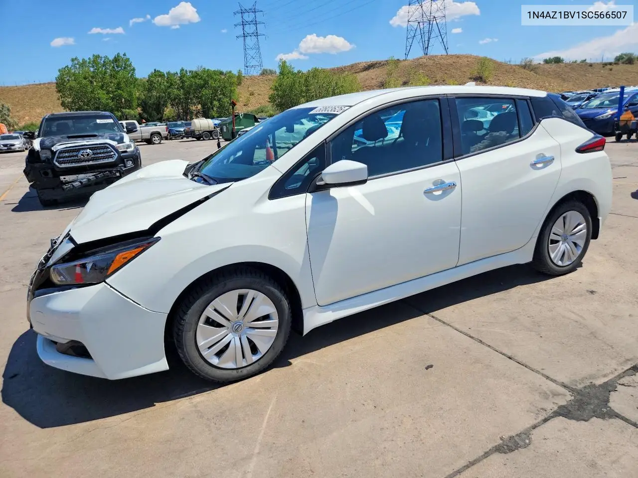 2025 Nissan Leaf S VIN: 1N4AZ1BV1SC566507 Lot: 60803626