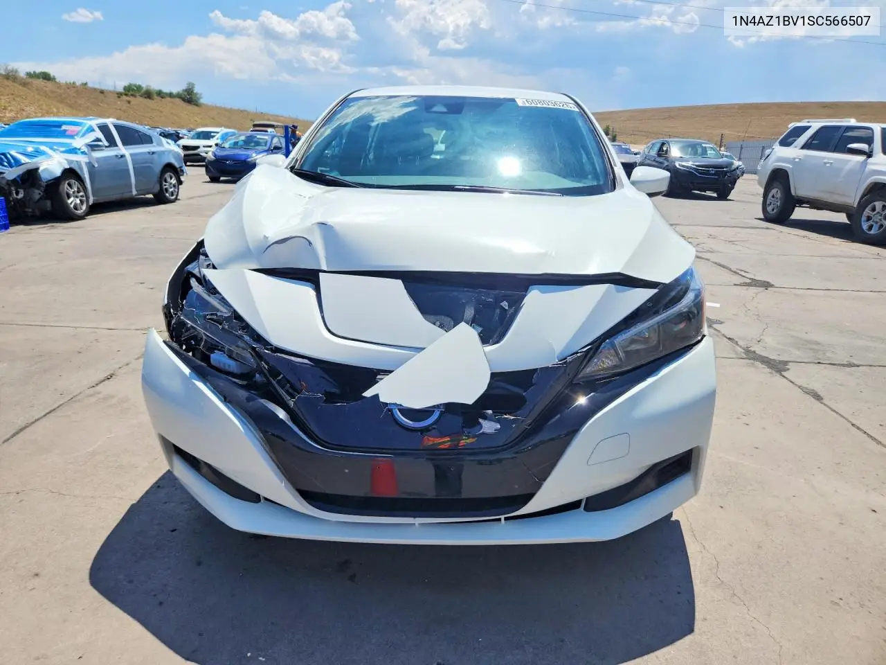 2025 Nissan Leaf S VIN: 1N4AZ1BV1SC566507 Lot: 60803626