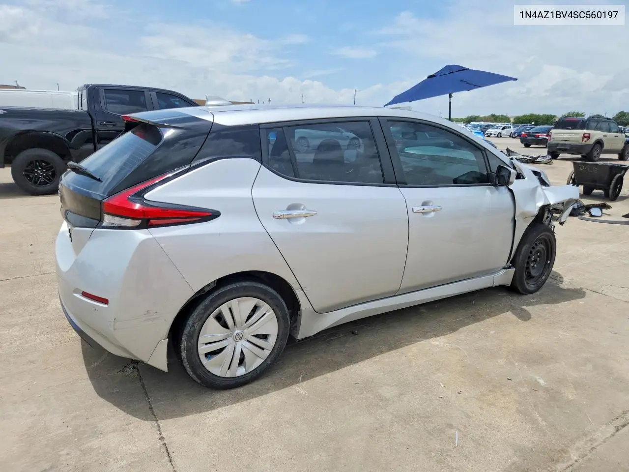 2025 Nissan Leaf S VIN: 1N4AZ1BV4SC560197 Lot: 61170586