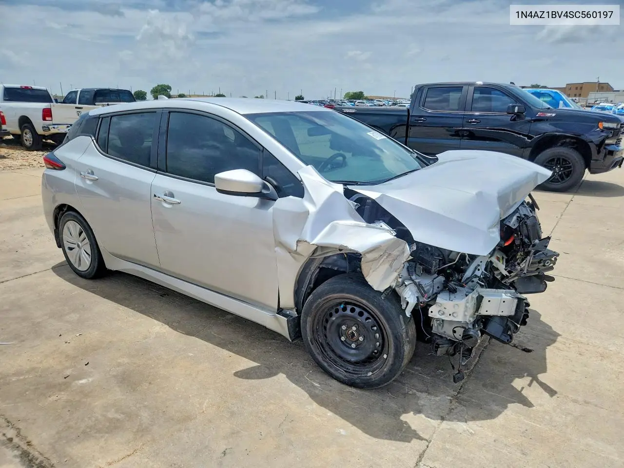 2025 Nissan Leaf S VIN: 1N4AZ1BV4SC560197 Lot: 61170586