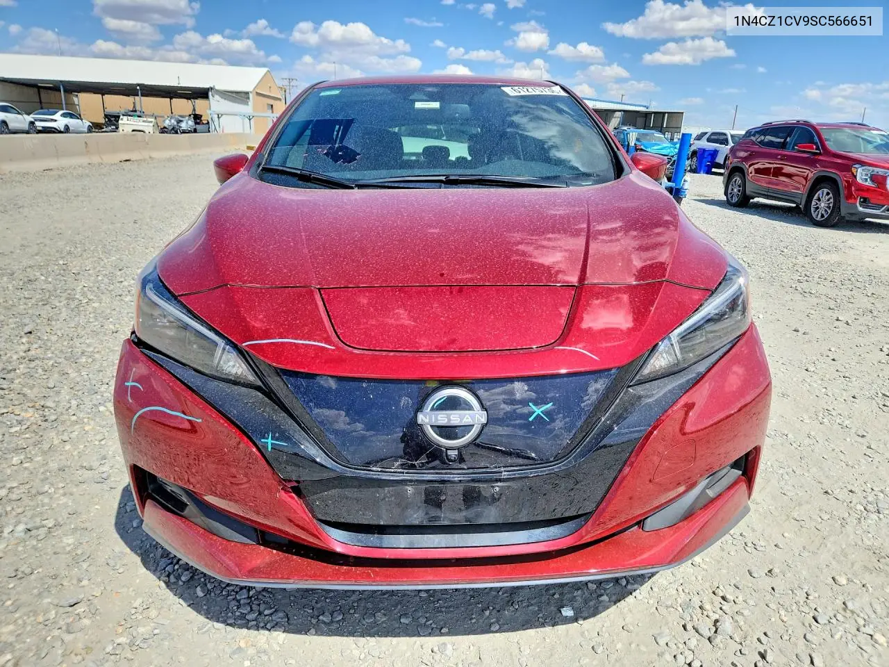 2025 Nissan Leaf Sv Plus VIN: 1N4CZ1CV9SC566651 Lot: 61275736