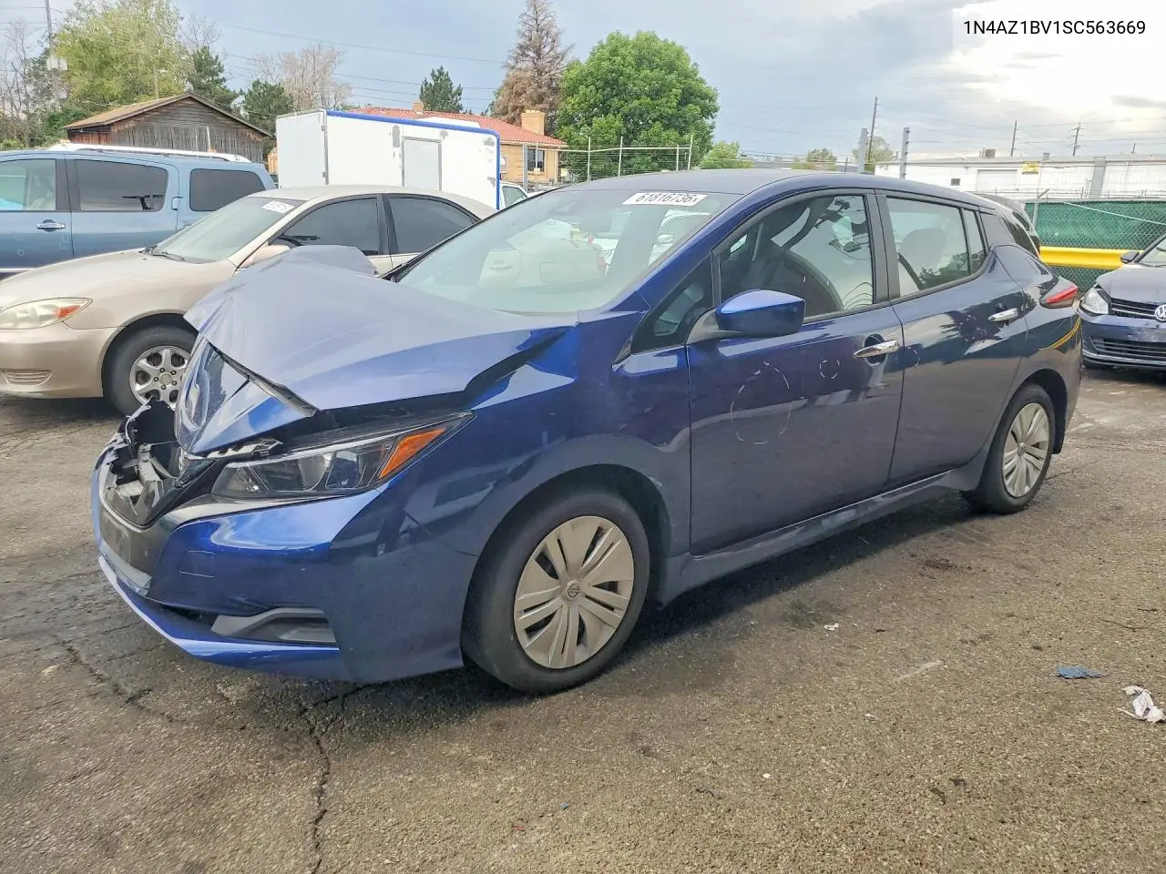 2025 Nissan Leaf S VIN: 1N4AZ1BV1SC563669 Lot: 61816736
