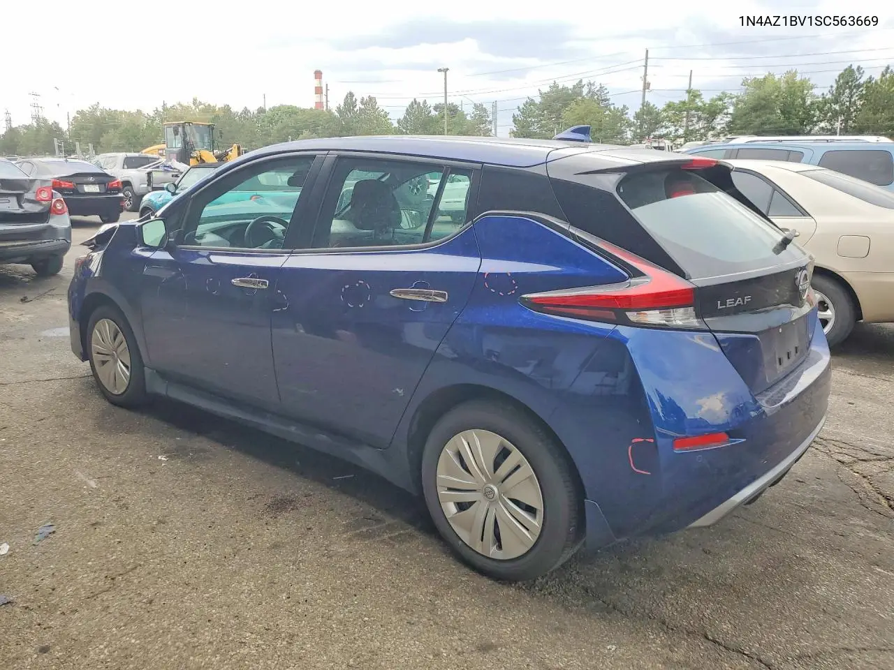 2025 Nissan Leaf S VIN: 1N4AZ1BV1SC563669 Lot: 61816736