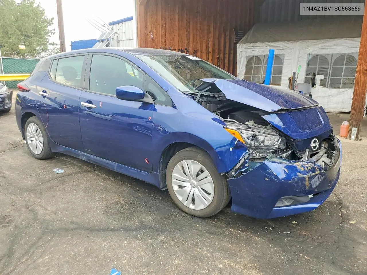 2025 Nissan Leaf S VIN: 1N4AZ1BV1SC563669 Lot: 61816736