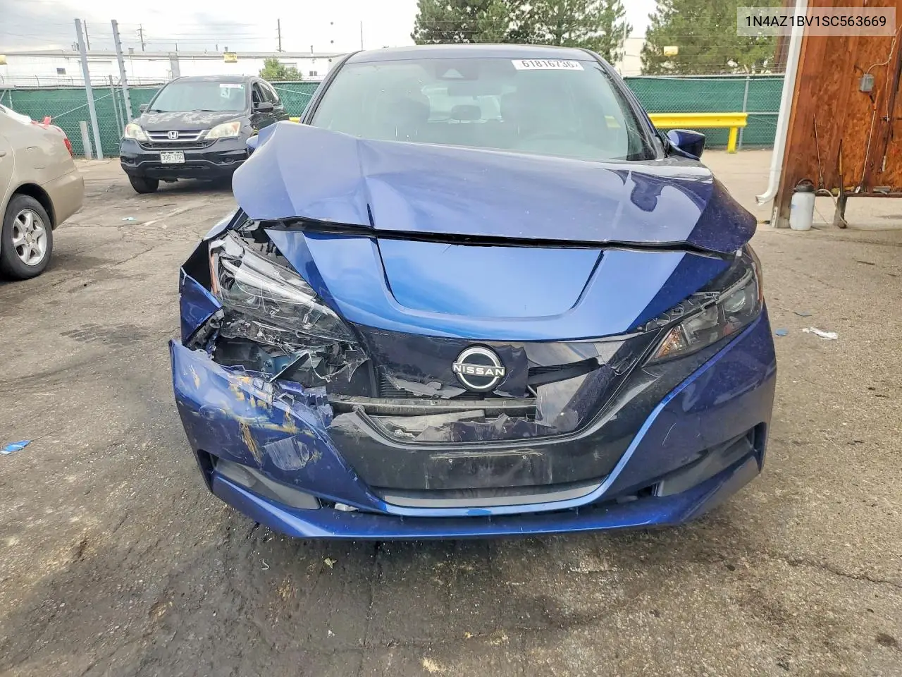 2025 Nissan Leaf S VIN: 1N4AZ1BV1SC563669 Lot: 61816736