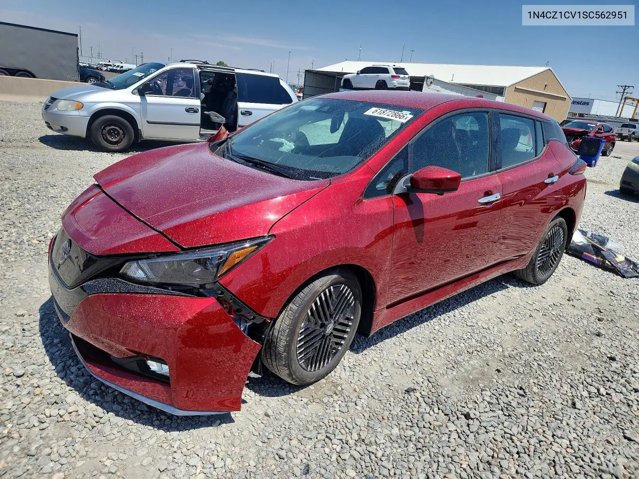 2025 Nissan Leaf Sv Plus VIN: 1N4CZ1CV1SC562951 Lot: 61872866