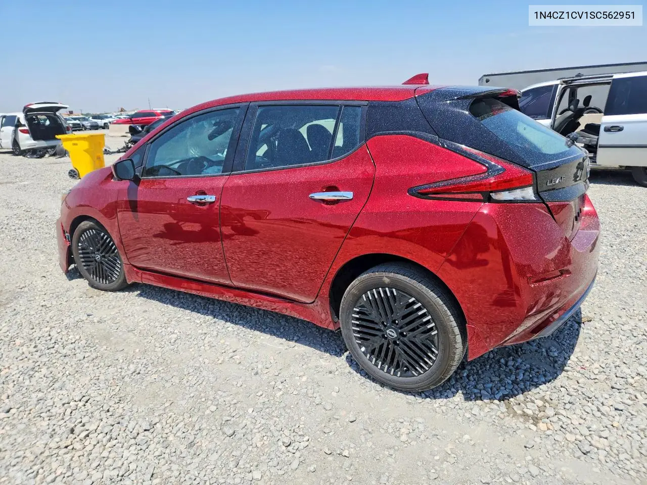 2025 Nissan Leaf Sv Plus VIN: 1N4CZ1CV1SC562951 Lot: 61872866