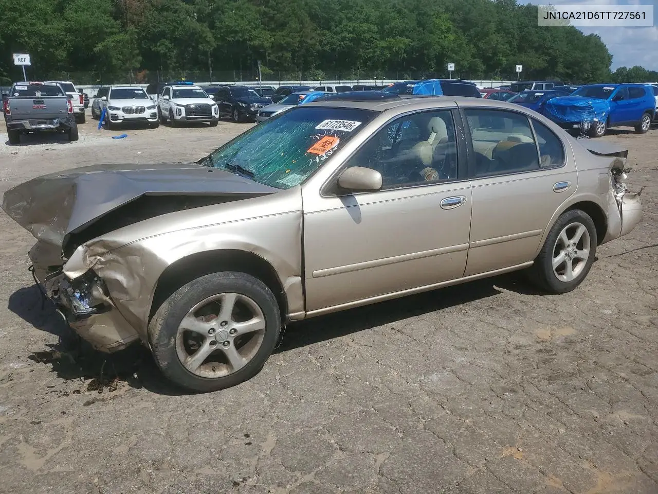 1996 Nissan Maxima Gxe VIN: JN1CA21D6TT727561 Lot: 61723546