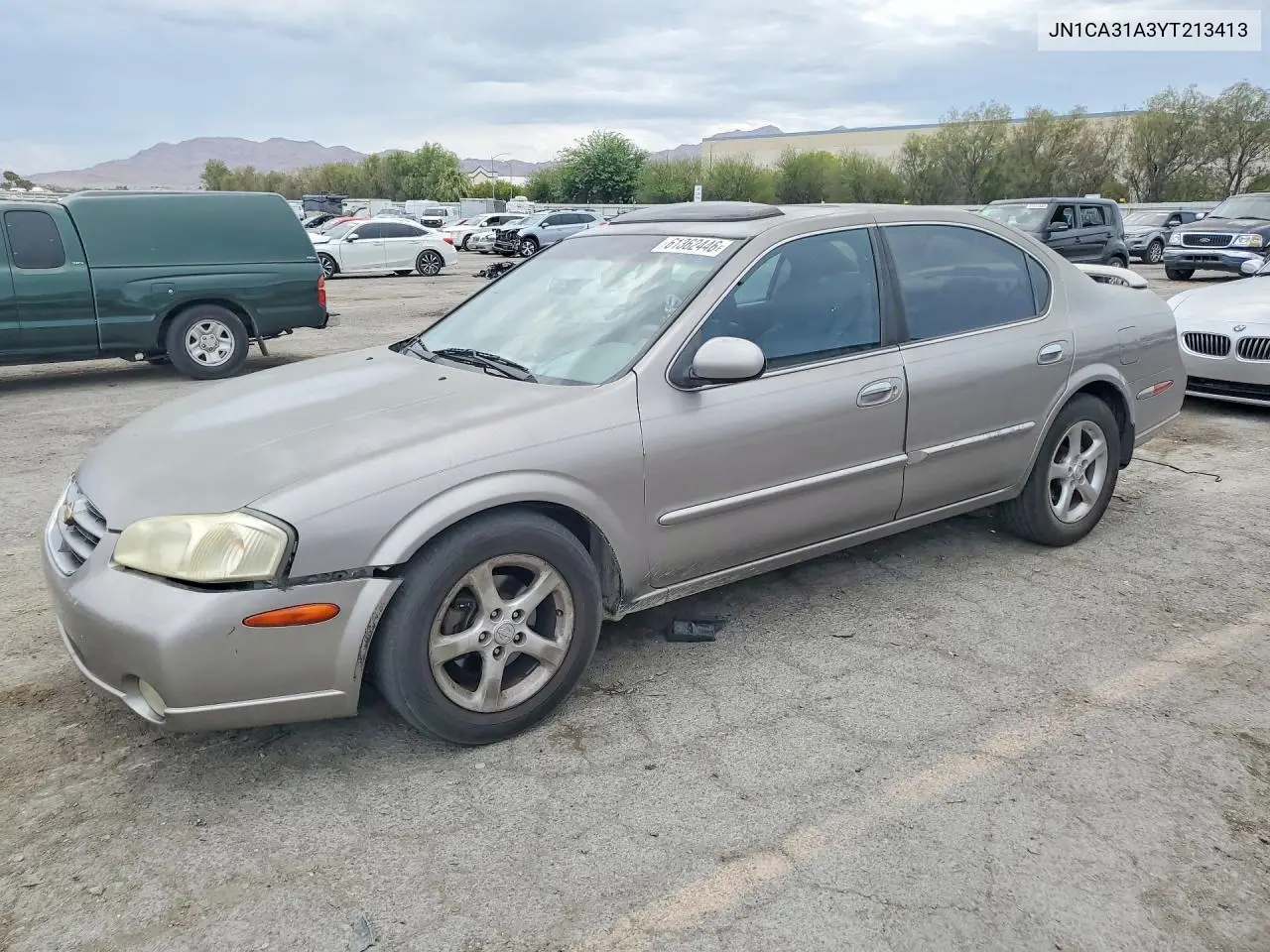 2000 Nissan Maxima Gxe VIN: JN1CA31A3YT213413 Lot: 61362446