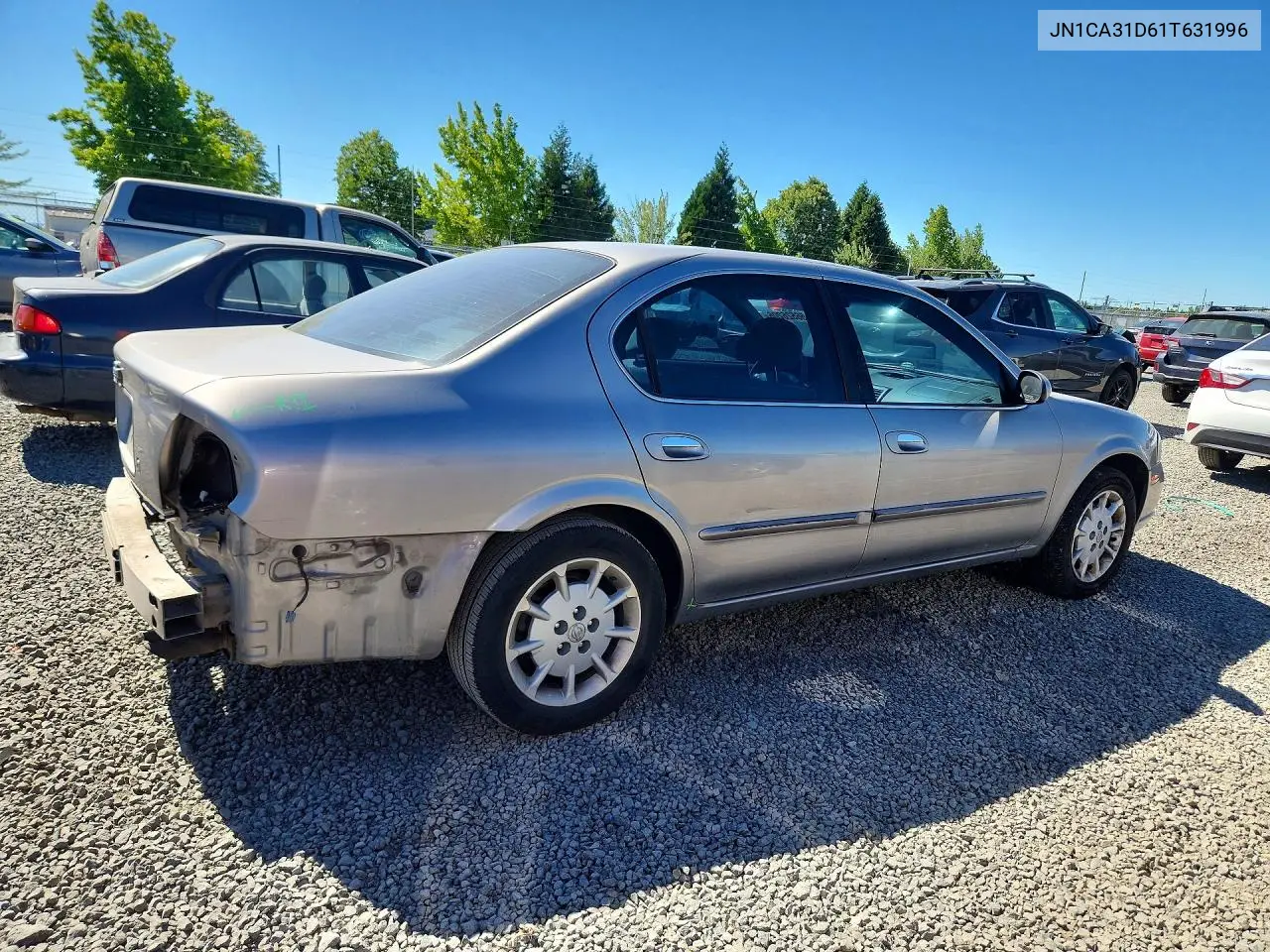 2001 Nissan Maxima Gxe VIN: JN1CA31D61T631996 Lot: 56526206